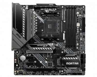 MSI MAG B550M MORTAR Motherboard AMD B550 M-ATX DDR4 M.2 HDMI Socket AM4 Ryzen