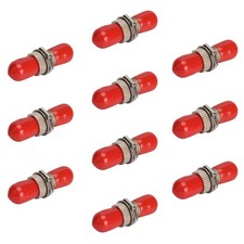 ST Fiber Optic Adapter ST To ST Simplex Singlemode Multimode Coupler 10 PCS