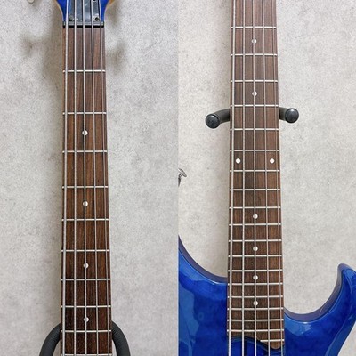 Ibanez BTB405QM 5 String Bass Blue Quilted Maple Top Active | eBay