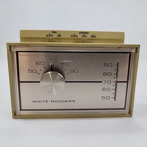 VTG WHITE-RODGERS HEATING COOLING THERMOSTAT 1F56-444