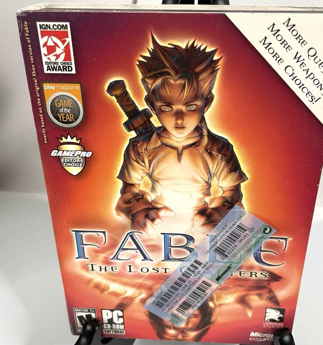 PC Fable: The Lost Chapters Role Playing Video Games for sale | eBay