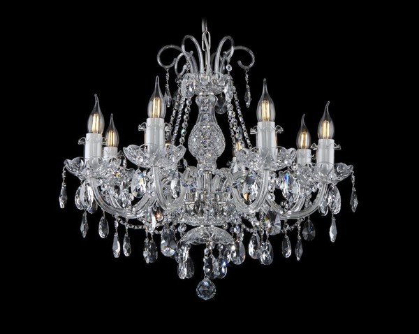 Lampe Luster Decken HäNge Lampen Kronleuchter Leuchte Kristall Leuchten Bohemia-image
