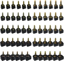 30 Pairs High Heel Replacement Tips Shoe Repair Stiletto Heel Caps