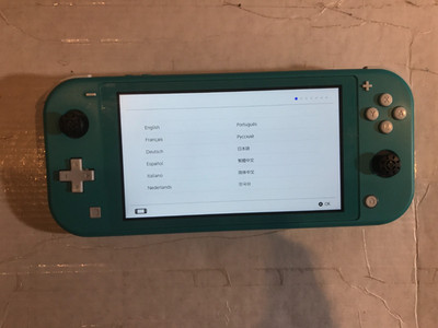 Nintendo Switch Lite Handheld Console - Turquoise USED Read* #01