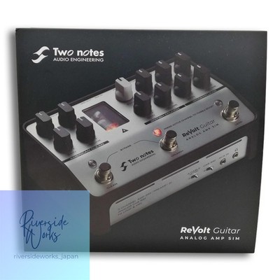 ZWEI NOTEN Effektpedal REVOLT GITARRE ANALOG AMP SIM - Vielseitig JP
