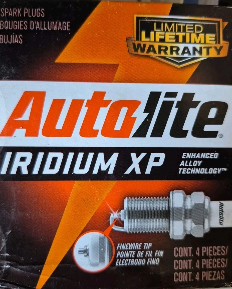 Bujía AUTOLITE XP5863 Iridium XP, paquete de 4 Foto 3 de 3