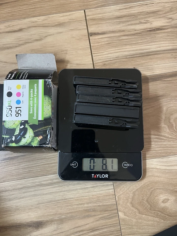 Dos juegos de tinta HP 950XL/951 Combo C2P01FN negra magenta amarilla cian Foto 4 de 4