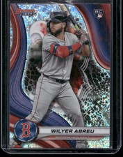 2024 Bowman's Best Wilyer Abreu Refractor #15 RC Red Sox