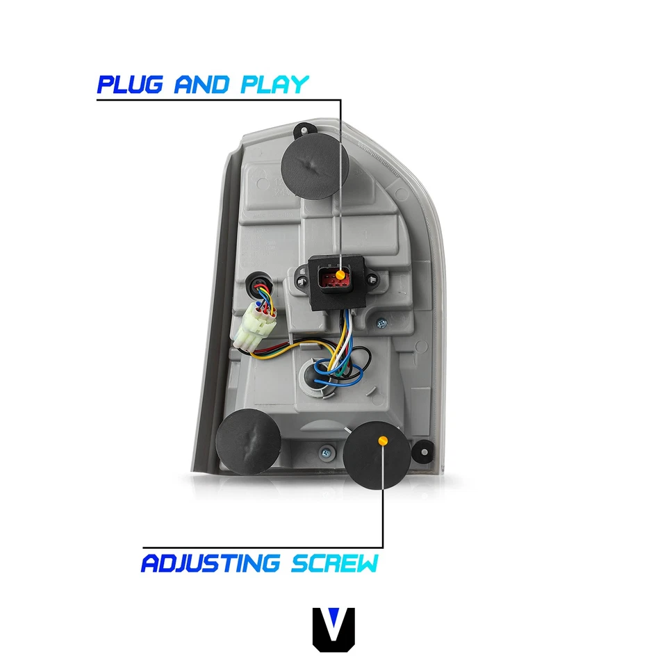 Para Chrysler 300 2011-2014 con luces traseras LED rojas luces de freno izquierda/derecha Foto 4 de 4