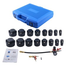 Turbo System Leakage Tester Kit 19pcs Turbo Boost Leak Tester Turbocharger