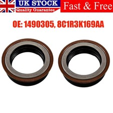 2X FOR FORD TRANSIT CUSTOM FWD 6 SPEED DRIVESHAFT / GEARBOX OIL SEAL 2012-> NEW