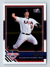 2017 Panini Stars & Stripes Logan Shore Rookie Team USA #85 Baseball