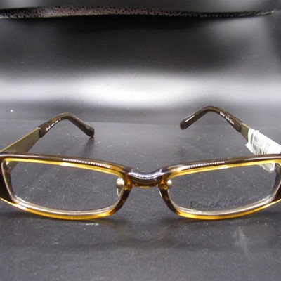 Rough Justice Vixen Bronze Tortoise Full Rim Eyeglass Frames 48-15-130mm New