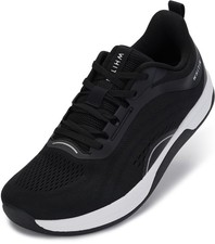 WHITIN Women's Wide Toe Box Road Running Shoe Zero Drop 8 Black