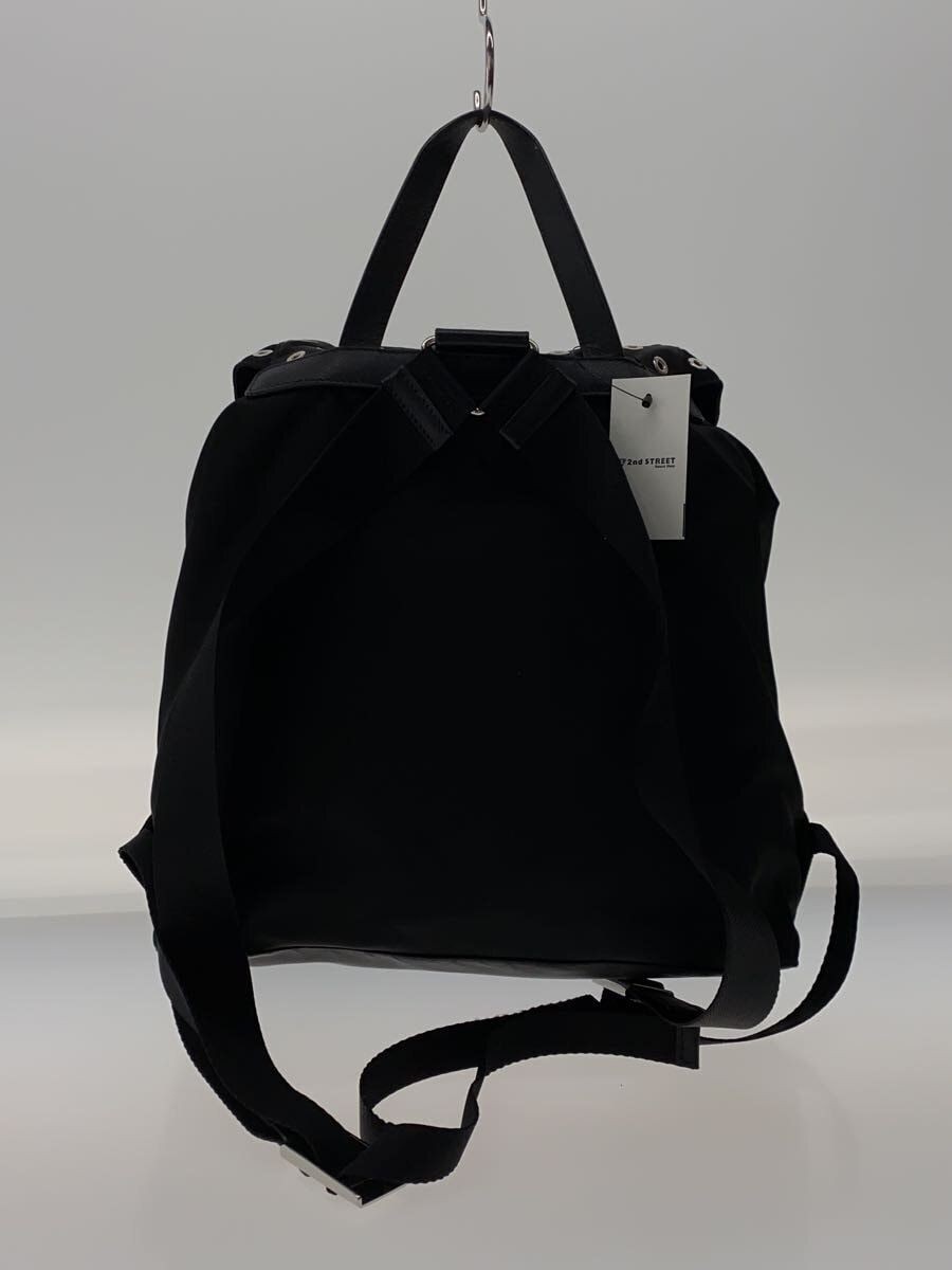 PRADA Backpack Punching Triangular Logo Plate Nyl… - image 3