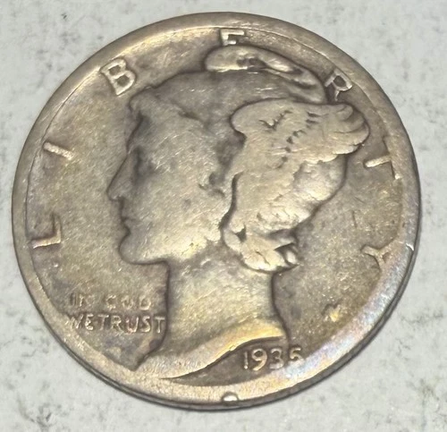 1935-S 10C Mercury Dime