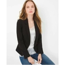 White House Black Market Seasonless Single Breasted Blazer Jacket Career 2