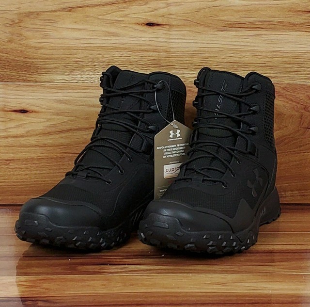 womens black under armour boots