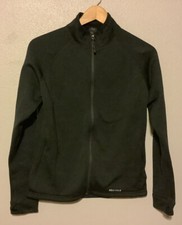 Marmot Polartec Zip Up Womens Black Sweatshirt. Size Large. Lightweight.