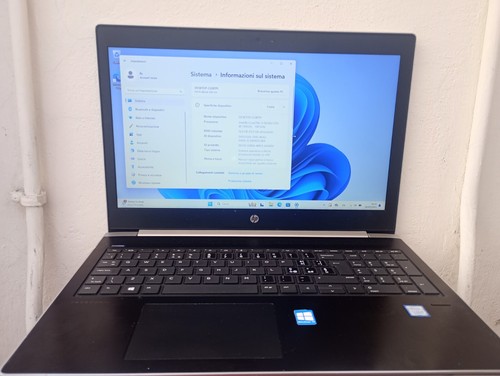 NOTEBOOK HP PROBOOK 450 G5 Intel CORE I5-8250 15,6" 16GB RAM 256 SSD WIN11 - Afbeelding 4 van 13
