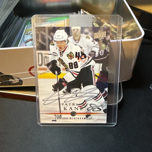 2008-09 Upper Deck - #290 Patrick Kane autographed