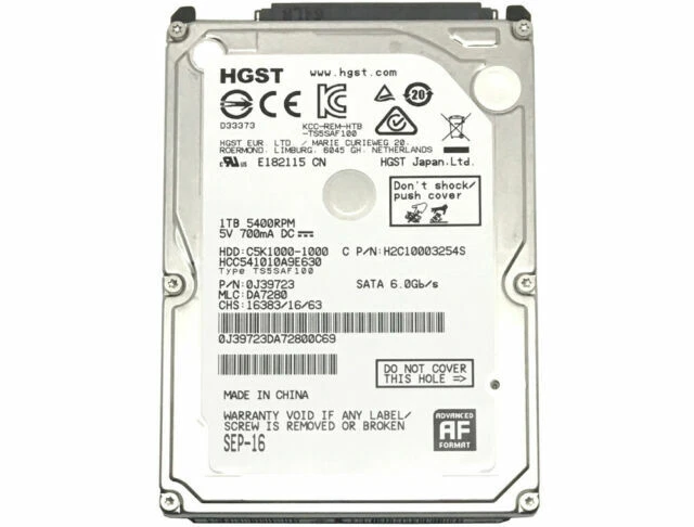 HGST 1 TB SATA III Internal Hard Disk Drives