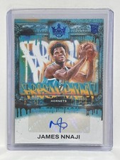 2023-24 Court Kings Basketball James Nnaji RC Fresh Paint Auto Blue 13/25