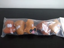 The Pencil Grip Feeling Heads, Soft Stress Ball with Emotion Faces Set 5