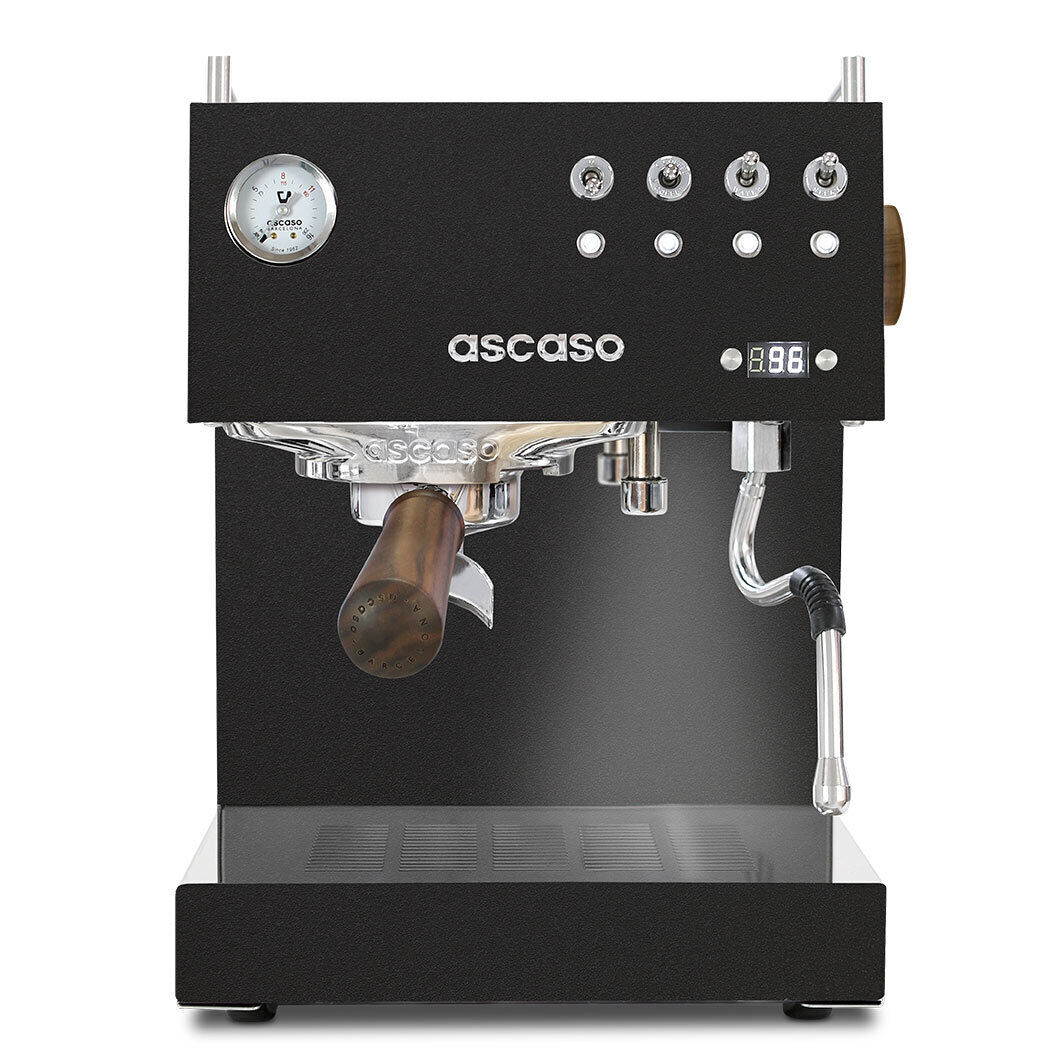 Ascaso Steel DUO PID schwarz - 2022 - Espressomaschine - 5 Jahre Garantie