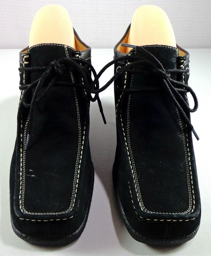 Aerosoles Ankle Boots Black Lace Up Shoes Womens Size 8.5 M - Picture 2 of 11