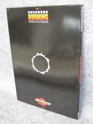 KING OF FIGHTERS 97 Kyo Kusanagi Original Repricated Art BURNING Book