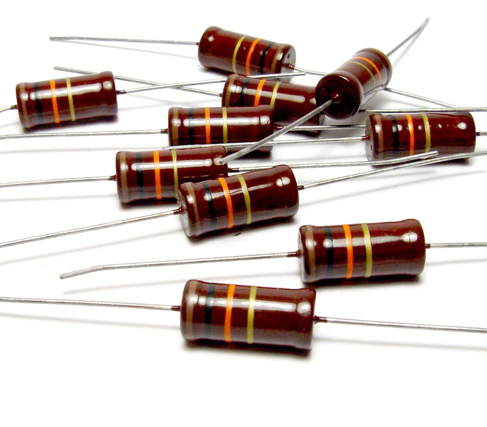 10x Widerstand Roederstein 10 kOhm, 2W, f. Röhrenverstärker / Tube Amp, NOS - Bild 1 von 1