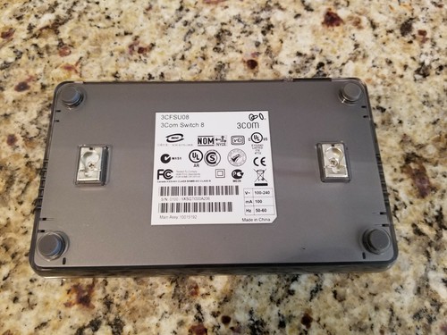 3COM 3CFSU08 8-Port Ethernet RJ45 Switch | eBay