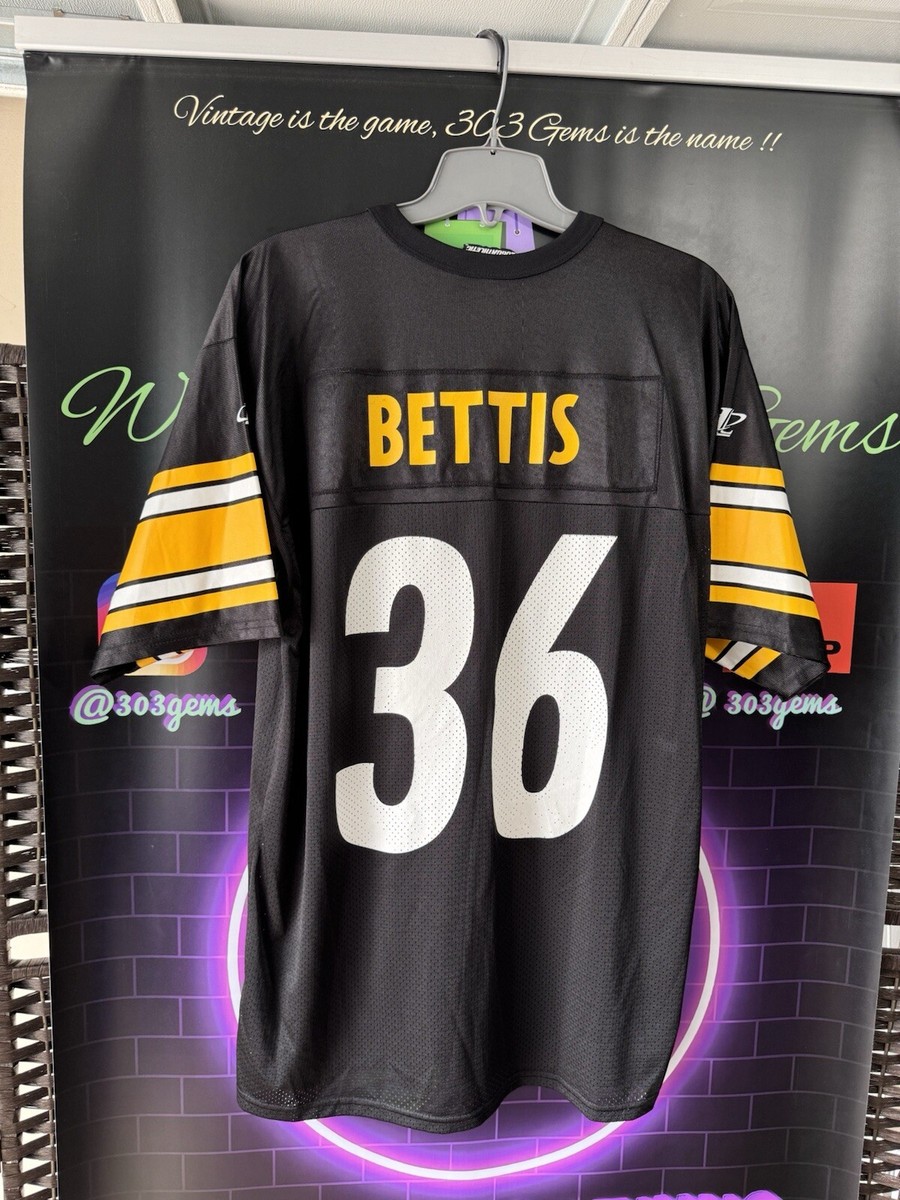 Vintage Pittsburgh Steelers #36 Jerome Bettis Authentic NFL