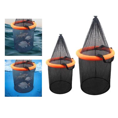 YAOPIU Klappbarer Fischkorb Aus Mesh - Für Süß- & Salzwasser