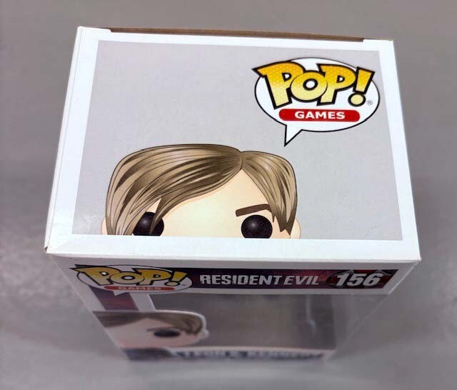 【希少】Funko Pop! バイオハザード156 レオン S. ケネディ New Funko Pop Games 156 Leon Kennedy Resident Evil Vinyl