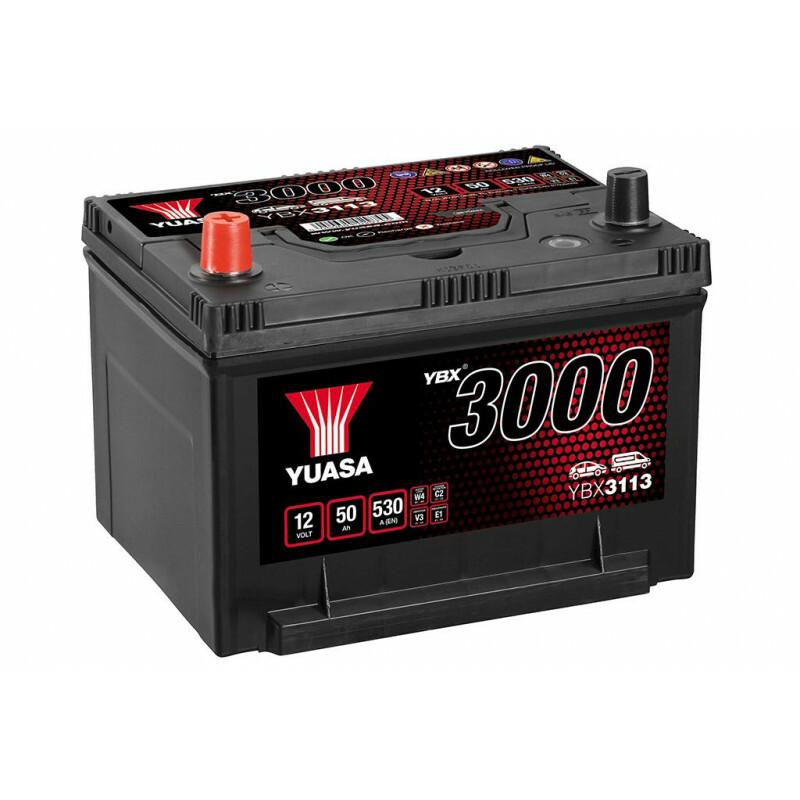 Batterie Yuasa SMF YBX3113 12V pour résoudre vos problèmes de démarrage
