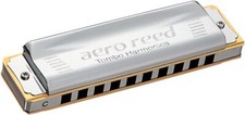 TOMBO 10 Holes Harmonica C Key Aero Lead 2010