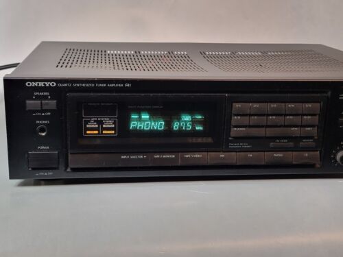 Vintage Receiver Onkyo Quarz synthetisierter R1 Verstärker mit Tuner AM FM TX-820 - Bild 3 von 6