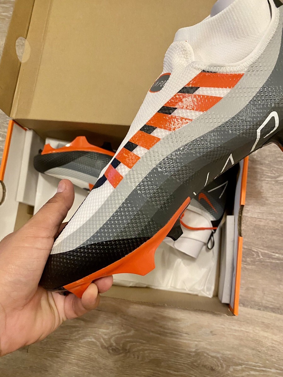 Nike Vapor Edge Pro 360 TB Orange White Football Cleats  display picture 1