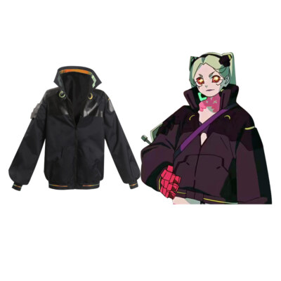 Anime Rebecca Cosplay Costume Coat Halloween Party Outfit Jacket overcoat  Women