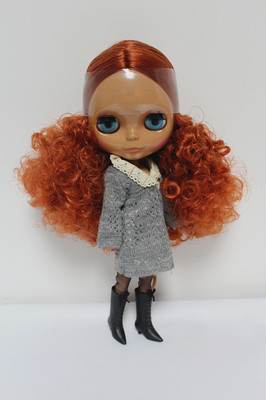 12'' Neo Blythe doll nude Takara doll from factory copper red hair Y04 limit sale