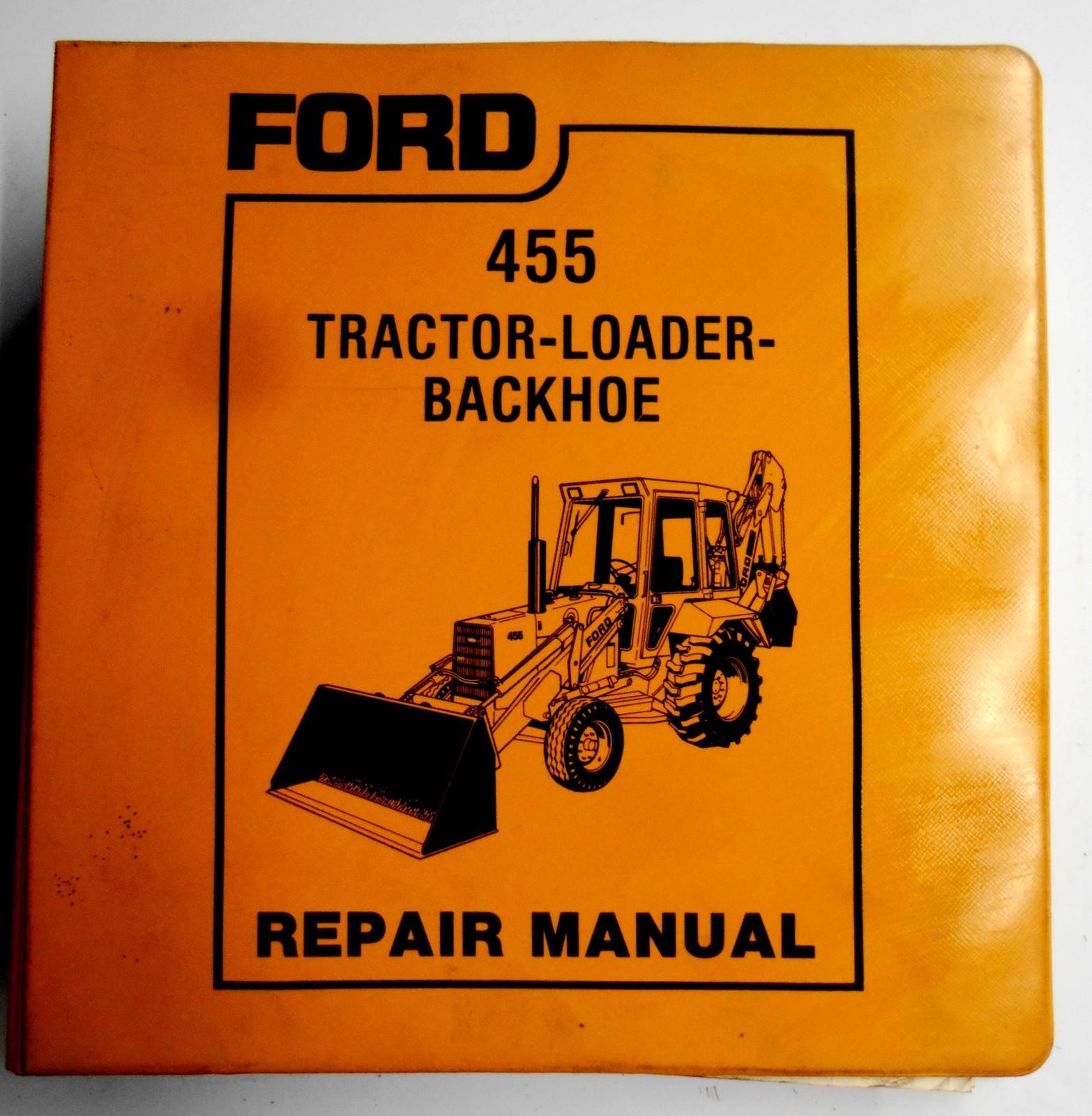 FORD NEW HOLLAND 455 TRACTOR LOADER BACKHOE SERVICE REPAIR MANUAL SE ...