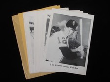 Set of 12 1960's Jay Publishing 5" x 7" Chicago White Sox Picture Pack