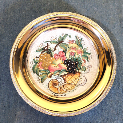 Veneto Flair Four Seasons Collector Plate Fall 1972 - # 1684 of