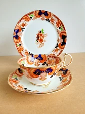 🌺Vintage Royal Albert "Gladiola" Trio - cup, saucer & side plate - 1920s 🌺