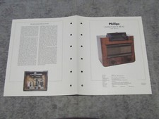 Schaltplan für Röhrenradio Philips Aachen Super D48AU von 1936 Rundfunkmuseum