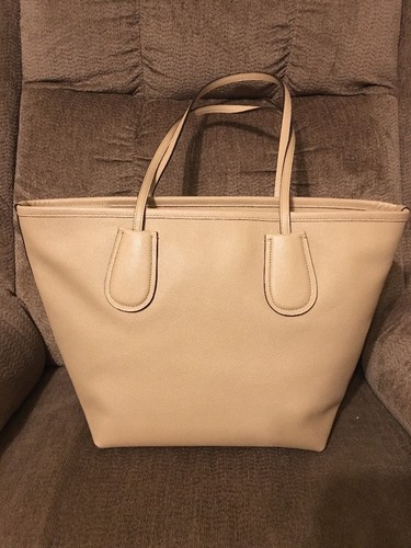 AUTÉNTICO Bolso de Hombro 33915 DESNUDO Bolso Coach Cartera Texturizado CUERO Taxi con Cremallera Top 33915 DESNUDO - Imagen 3 de 4