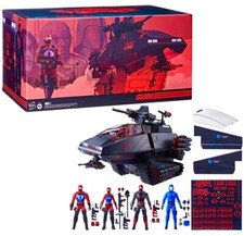 GI JOE CLASSIFIED 1 12 HASLAB COBRA HISS TANK w  ALL TIERS & FIGURES MISB SEALED