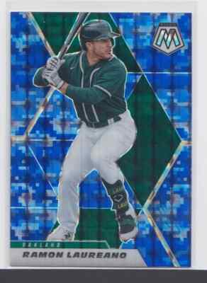 RAMON LAUREANO : MLB - 2021 - PANINI MOSAIC PRIZM BLUE - No # 134